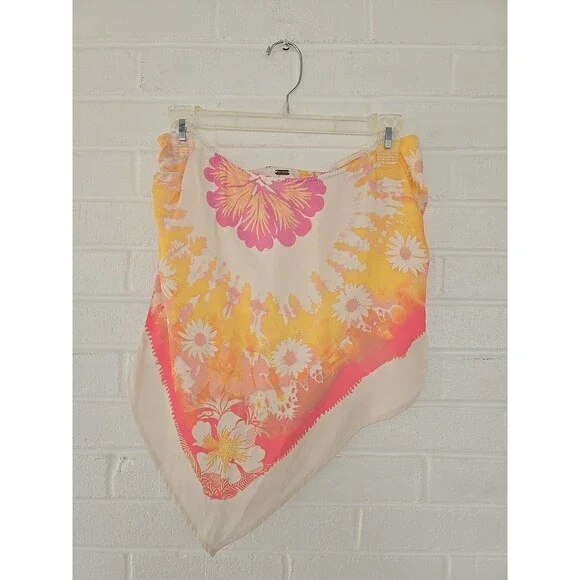 Free People Better Than That Tube Top Size S NWT Floral Print Boho - Picture 3 of 13